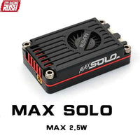 RUSH TANK MAX SOLO 5.8GHz 2.5W High Power 48CH 37CH VTX Video Transmitter with CNC shell for RC FPV Drone Aircraft