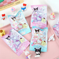 Eraser Rubber 32pcs Kawaii Students Stationery Kuromi Hello Kitty 3D Eraser Clean Tools Gifts