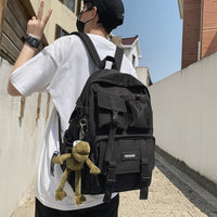 Backpacks For School Female Anti Theft Rucksack Casual Lady Travel Backpacks B111 Black 2
