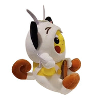 Lusy Store 30cm Original Pokemon Plush Toy Pikachu Cosplay Meowth Cute for Anime Cartoon Plush Doll Figure Toy for Kids Birthday Best Gift 