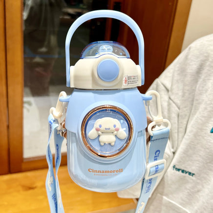 Sanrio Kuromi, Cinnamoroll 700ml Vacuum Thermos Cup - Kids School Straw Kettle AC 4Doll 700ml