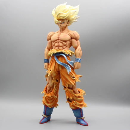 Lusy Store LLC Dragon Ball Z Son Goku Anime Figures Super Saiyan Goku Statue PVC Action Figure Collection Model Toys Gifts Action Figure