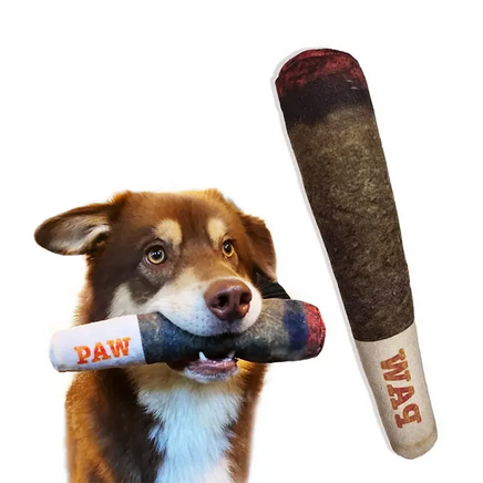 Funny Interactive Squeaky Dog Toys, Cool Stuffed Plush Gifts for Birthday, Joint Toys for Small, Medium & Large Dogs