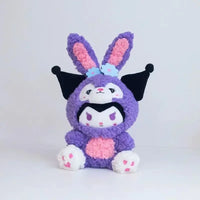 20cm Cinnamoroll Cosplasy Stitch Plush Toys Disney Stuffed Animal Dolls Soft Anime Toy Plush Pillow Appease Toys Gift For Girls purple