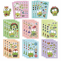 Cute Sanrio Kero Kero Keroppi Anime Puzzle Sticker for Kids