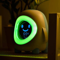 ABVA-Kids Alarm Clock, Alarm Clock for Kids, Ready to Wake Up Sleep Trainer, Colorful Night Light, Nap Timer Lusy Store