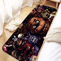 A-Five Nights at Freddy’s Veranda Door Mat Entrance Non-slip Doormat Washable Kitchen Carpet Living Room Hallway Rugs  Door Mats Lusy Store
