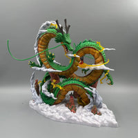 24cm Dragon Ball Anime Figure Shenron Figure Goku And Shenron Figurine Model Pvc Statue Doll Collection Room Toy Gifts Lusy Store