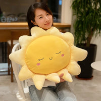 Creative Rainbow Plush Toys Fantastic Sky Series Pillow Stuffed Sun Cloud Soft Shell Sofa Cushion Gift