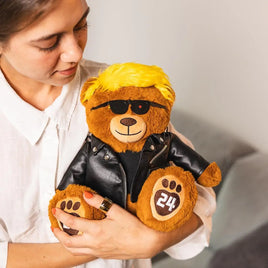Lusy Store LLC Bear Stuffed Doll Bear Plush Bear for Trump Supporters and Patriotic Americans Plush