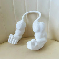 Pet Cat Muscle Arms 3d Creative Strong Man Giant Arms Halloween Cat Costume Accessory Cat's Neck Arm With Muscle For Pet Cosplay F
