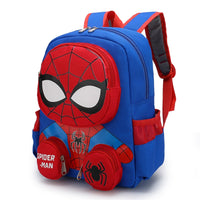 Spiderman Backpack Super Heroes Student School Bag Cartoon 3D Travel Bag Gift B103
