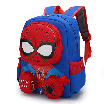 Spiderman Backpack Super Heroes Student School Bag Cartoon 3D Travel Bag Gift B103