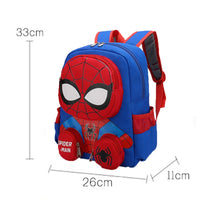 Spiderman Backpack Super Heroes Student School Bag Cartoon 3D Travel Bag Gift B103
