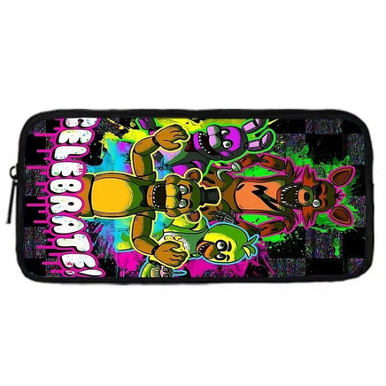 Cartoon Five Night At Freddy Child School Backpack With Shoulder Bag Pencil Bags School Bags for Boys Girls Best Gift XHOO4-BD-145-A7