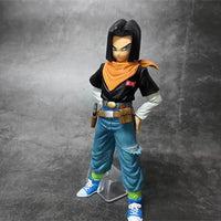 Lusy Store LLC Dragon Ball Z Android 17 18 PVC Action Figures Collection Model Toys for Children Gifts Action Figure