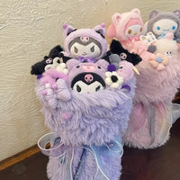 Hangyodon Bouquet Hello Kitty Pochacco Cute Kawaii Graduation Gift 3