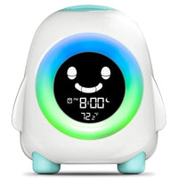 ABVA-Kids Alarm Clock, Alarm Clock for Kids, Ready to Wake Up Sleep Trainer, Colorful Night Light, Nap Timer Lusy Store
