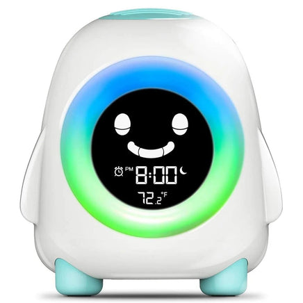 ABVA-Kids Alarm Clock, Alarm Clock for Kids, Ready to Wake Up Sleep Trainer, Colorful Night Light, Nap Timer Lusy Store