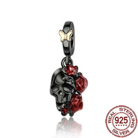 Gothic 2025 Charms 925 Sterling Silver Halloween Nightmare Skull Skeleton Beads Fit Snake Chain Bracelet Necklace DIY Jewelry OMT748