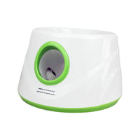 Automatic Dog Ball Launcher Dog Fetch Machine for Small to Medium Sized Dogs,3 Launch Distances, Ball Launcher for Dog Toys Green 3 Ball