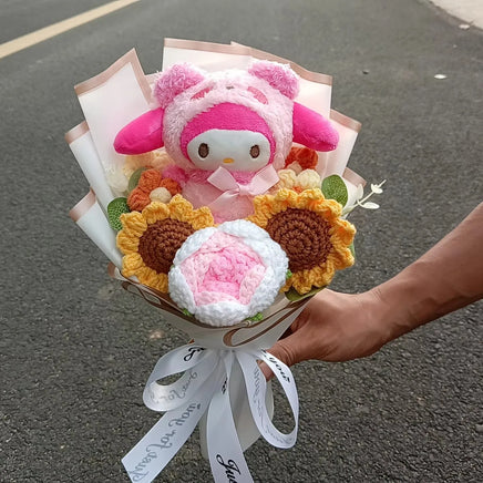Sanrio Crochet Flower Bouquet 7