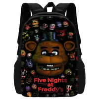 Cartoon Five Night At Freddy Child School Backpack With Shoulder Bag Pencil Bags School Bags for Boys Girls Best Gift XHOO4-SB-145-A4