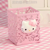 Hello Kitty Pen Holder Creative Kawaii Desktop Storage Box Hello Kitty-4