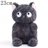 Funny Three Poses Fat Black Cat Plush Stuffed Animals For Boys and Girls Children Gift A-23cm CHINA