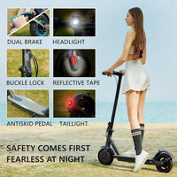 G5.0 Foldable Electric Scooter – 21 Miles Long Range, 19 Mph, 36V 10.5Ah Battery, 350W Motor