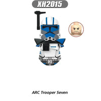 Star Wars Mandalorian Mini Robot Figure Toy - Han Solo, C-3PO, Leia, Darth Vader, Boba Fett Blocks XH2015