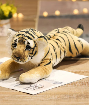 Lusy Store LLC Snow Leopard Stuffed Animal | Realistic Plush Toy | Soft & Cuddly | 15-23 in | Lusy Store Stuffed Animal