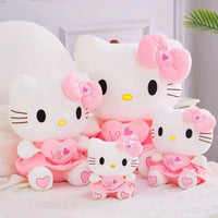 Hello Kitty Plush Toys 24-55cm Soft Stuffed Anime Pillow Birthday Gifts For Kids Girls