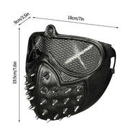 Punk Mask Halloween Dress Up Demonmask Rivetgrim Reapermask Cool Mask wrench Cosplay Halloween Costumes