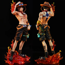 Lusy Store LLC One Piece Figure Ace Figure PVC 23cm Collectible Statue Model Toys Gifts Action Figure