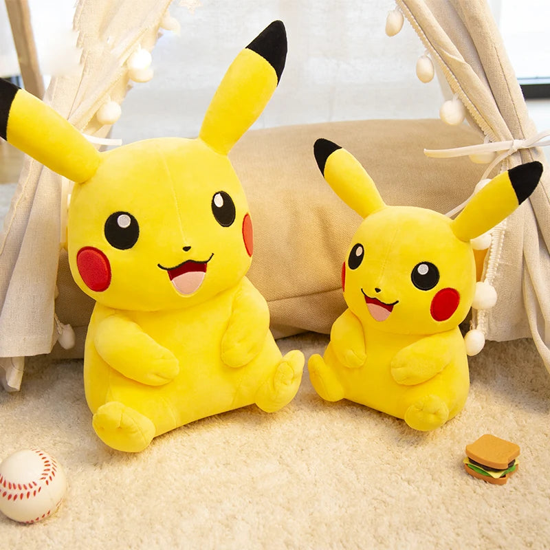Lusy Store LLC Pokemon Pikachu Stuffed Kawaii Big Size Toys Pillow Xmas Gift Plush