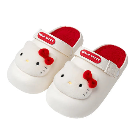 Sanrio Kawaii Cinnamoroll Women’s Slippers with Hello Kitty and Kuromi HelloKitty