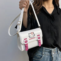 Hello Kitty Crossbody Bags Melody Kuromi Cinnamon Girls Women Luxury Bag High Quality Designer
