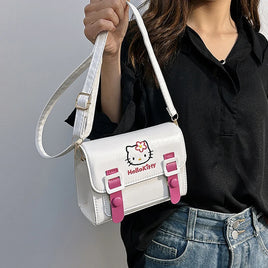 Hello Kitty Crossbody Bags Melody Kuromi Cinnamon Girls Women Luxury Bag High Quality Designer