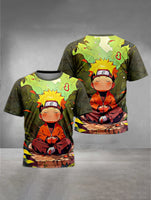 3D Print Anime N-N-Narutos Baby Clothing 5 to 14 Years Male Outdoor Clothes for Children Boy Girl Child T-Shirt Top Shirts Lusy Store