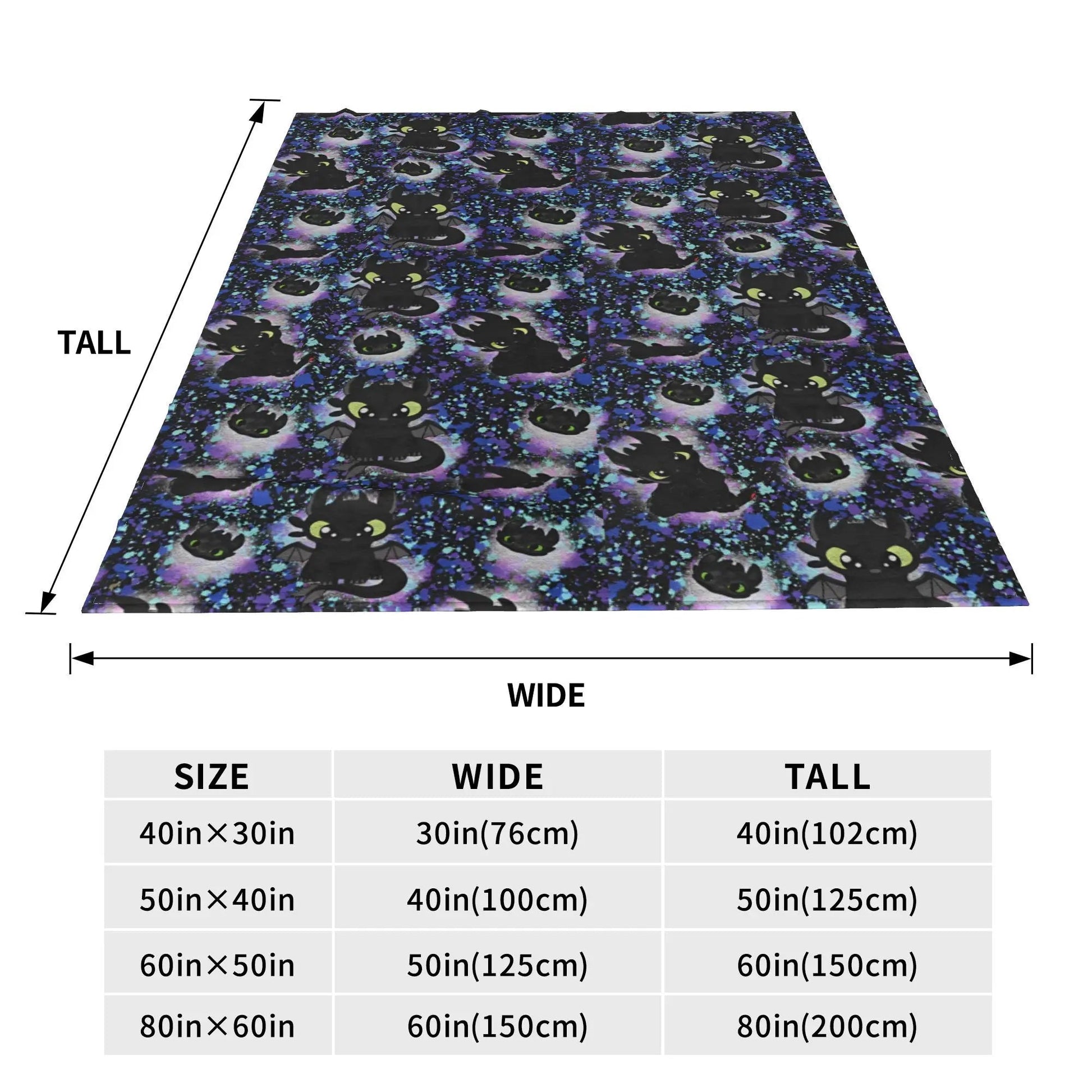 How to Train Your Dragon Blankets Quality Soft Warm  Bedding Throws Autumn Kids Living Room Novelty Bedspread Lusy Store