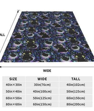 How to Train Your Dragon Blankets Quality Soft Warm  Bedding Throws Autumn Kids Living Room Novelty Bedspread Lusy Store