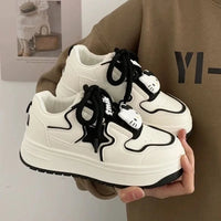Sanrio Hello Kitty Y2K Platform Off White Sneakers for Women