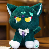 Genshin Impact Periphery Cat Kawaii Plush Doll Cute Stuffed Plush Toys Sofa Decoration Throw Pillow Gifts Xiao