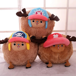 Lusy Store LLC One Piece Tony Chopper Kawaii Soft Plush Pillow Cute Anime Chopper Stuffed Animals Gifts Plush