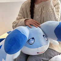 Lusy Store LLC Palworld Plush Chillet Stuffed Pillow Bolster Toy Game Kawaii Grizzbolt Anime Peripheral Cloth Doll Stuffed Decor Modle 