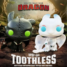 FUNKO How To 686# Train Your Dragon Toothless Light Fury 687# Figure Model Toy 10cm PVC Doll Collection Toys for Children Gifts‘ Lusy Store