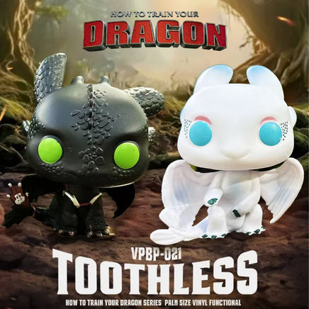 FUNKO How To 686# Train Your Dragon Toothless Light Fury 687# Figure Model Toy 10cm PVC Doll Collection Toys for Children Gifts‘ Lusy Store