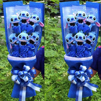 Lusy Store LLC Stitch Flower Bouquet Lilo Stitch Plush Toy Bouquet Gift Bouquet