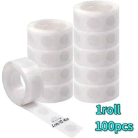 100-2000pcs Double-sided Adhesive Dots Transparent Removable Balloon Adhesive Tape Glue for DIY Wedding Birthday Party Decor 100pcs